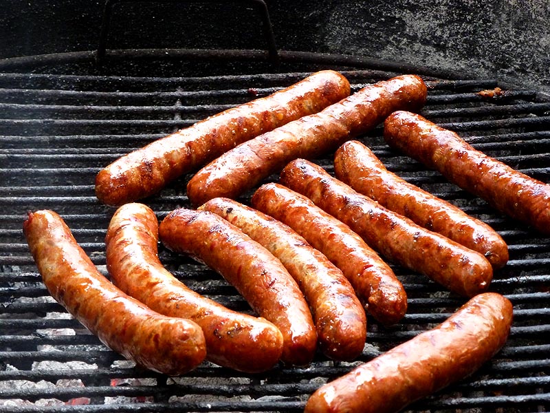 merguez grilling